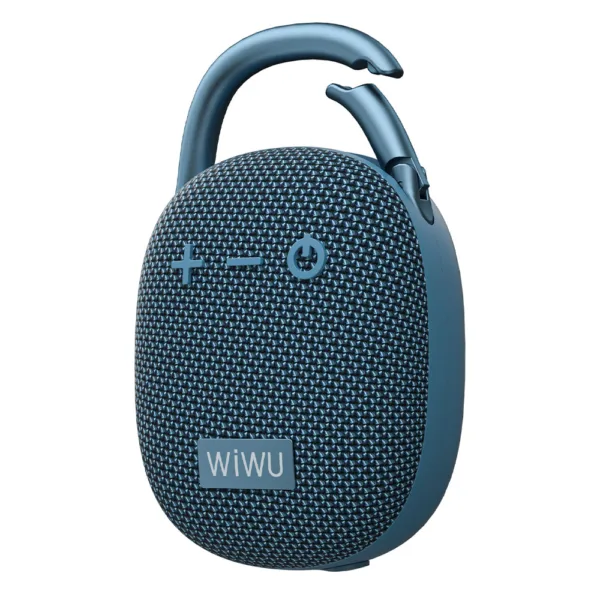 WiWU รุ่น Clip Fun Portable Wireless Speaker – ลำโพงบลูทูธ – สี Blue - Image 5
