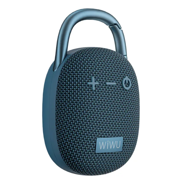 WiWU รุ่น Clip Fun Portable Wireless Speaker – ลำโพงบลูทูธ – สี Blue - Image 2