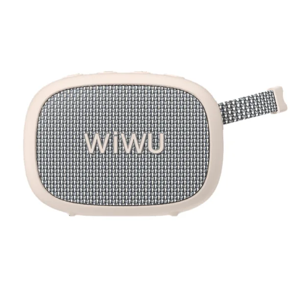 WiWU รุ่น GO Fun Portable Speaker – ลำโพงบลูทูธ – สี White